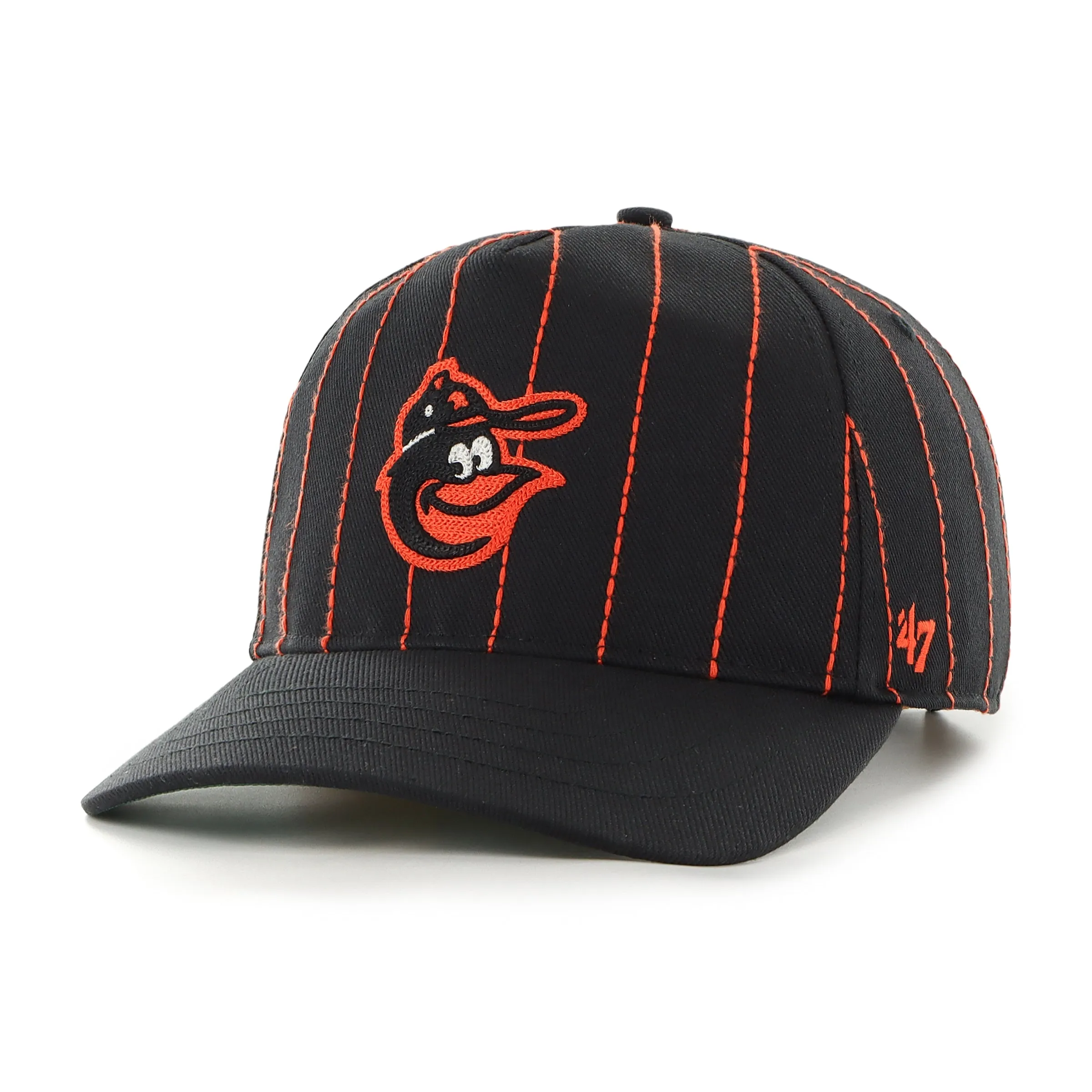 BALTIMORE ORIOLES COOPERSTOWN RAWLINGS PINSTRIPE '47 HITCH sold by 47 product image thumbnail 5