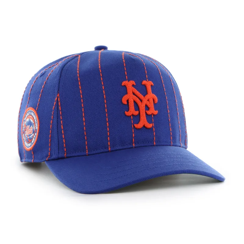 NEW YORK METS COOPERSTOWN RAWLINGS PINSTRIPE '47 HITCH made by 47
