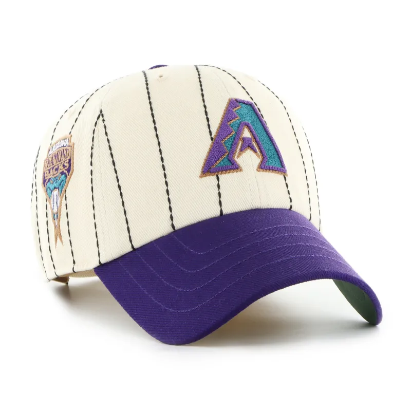 ARIZONA DIAMONDBACKS COOPERSTOWN RAWLINGS PINSTRIPE '47 CLEAN UP made by 47