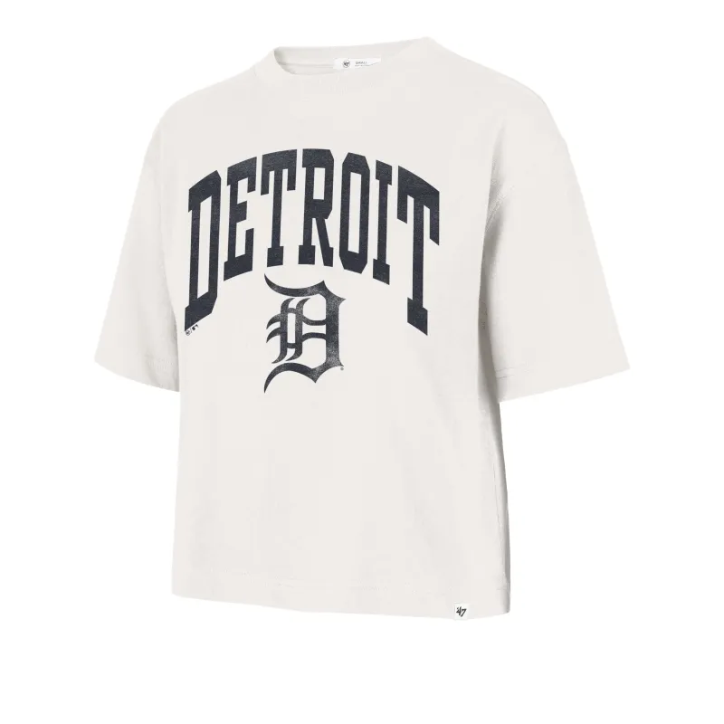 DETROIT TIGERS SHALE '47 FOUNDATION CROP TEE WOMENS made by 47