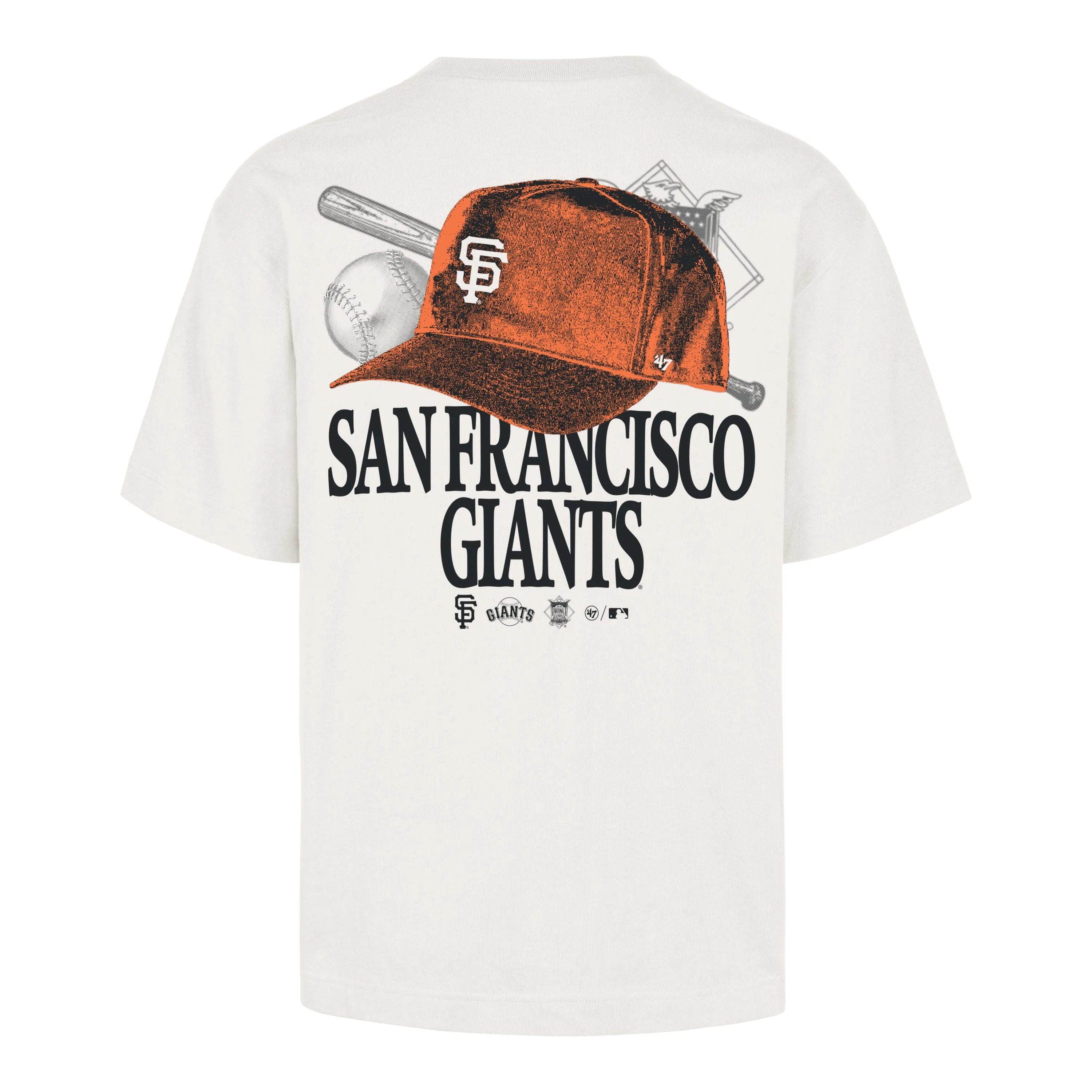 SAN FRANCISCO GIANTS IN THE PAPER '47 FOUNDATION TEE sold by 47 product image thumbnail 2