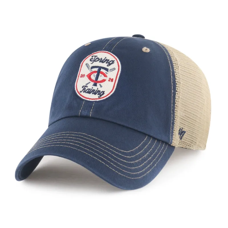 MINNESOTA TWINS CROSSPATCH MESH '47 CLEAN UP made by 47