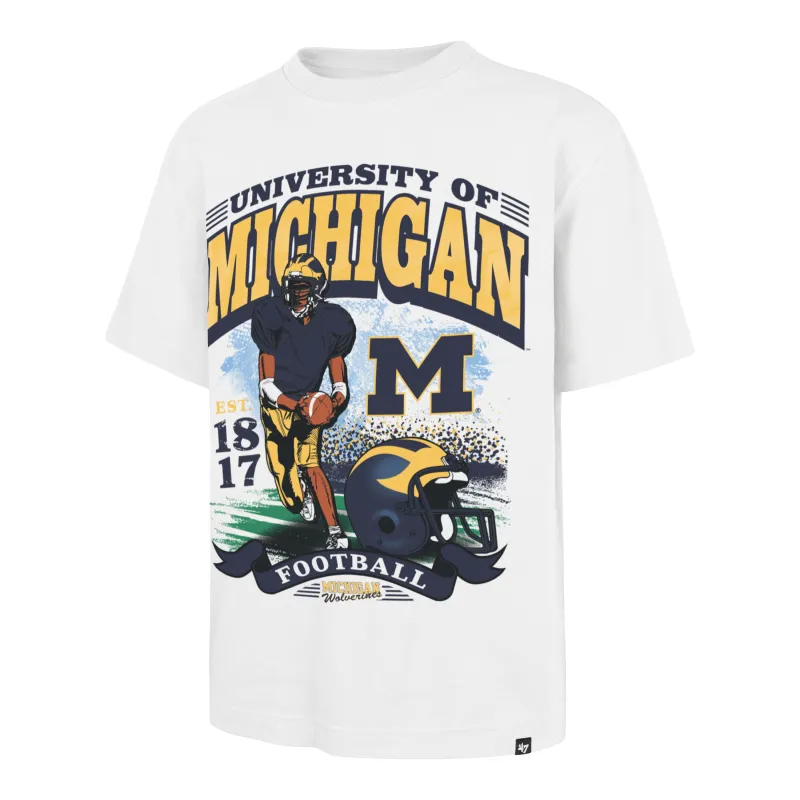 MICHIGAN WOLVERINES '47 FOUNDATION TEE made by 47