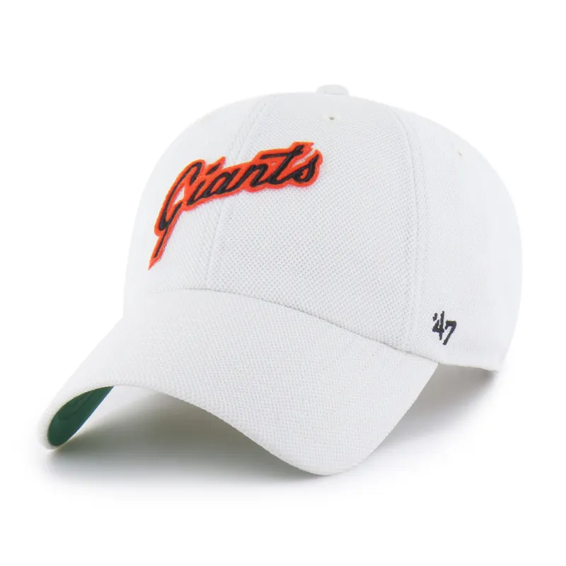 SAN FRANCISCO GIANTS COOPERSTOWN GRANDSTAND PIQUE SCRIPT '47 CLEAN UP made by 47