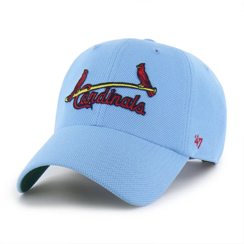 ST. LOUIS CARDINALS COOPERSTOWN GRANDSTAND PIQUE SCRIPT '47 CLEAN UP made by 47