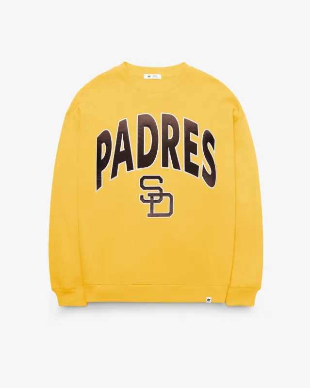 SAN DIEGO PADRES COOPERSTOWN EXTRA INNINGS '47 OVERSIZED CREW WOMENS made by 47