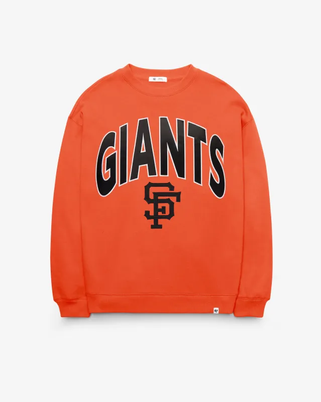 SAN FRANCISCO GIANTS COOPERSTOWN EXTRA INNINGS '47 OVERSIZED CREW WOMENS made by 47