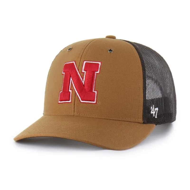 NEBRASKA CORNHUSKERS CARHARTT '47 TRUCKER made by 47