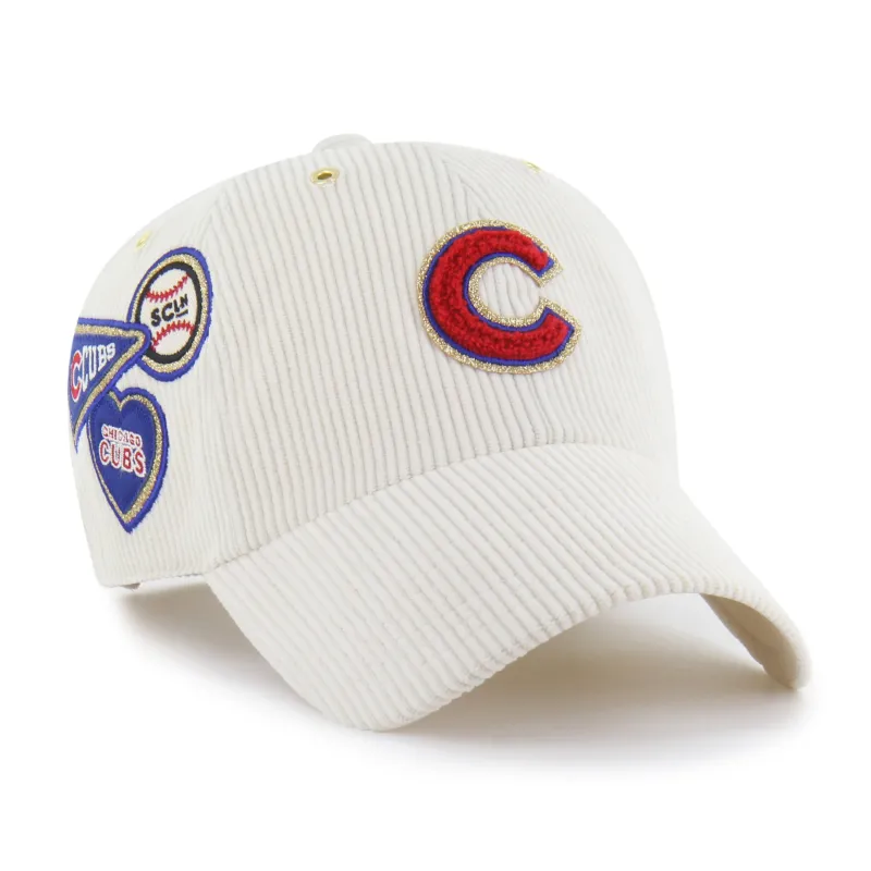 CHICAGO CUBS STONEY CLOVER LANE X '47 BADGE CORDUROY CLEAN UP made by 47