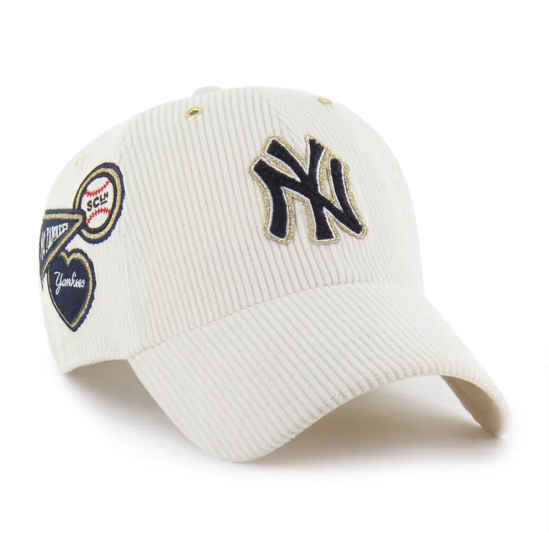 NEW YORK YANKEES STONEY CLOVER LANE X '47 BADGE CORDUROY CLEAN UP made by 47