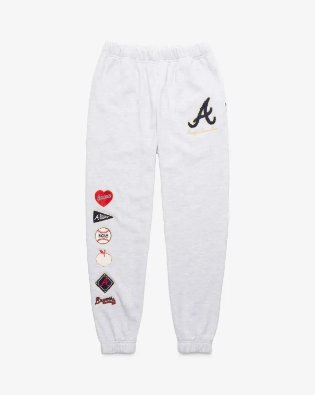 ATLANTA BRAVES STONEY CLOVER LANE X '47 VENICE JOGGER WOMENS made by 47