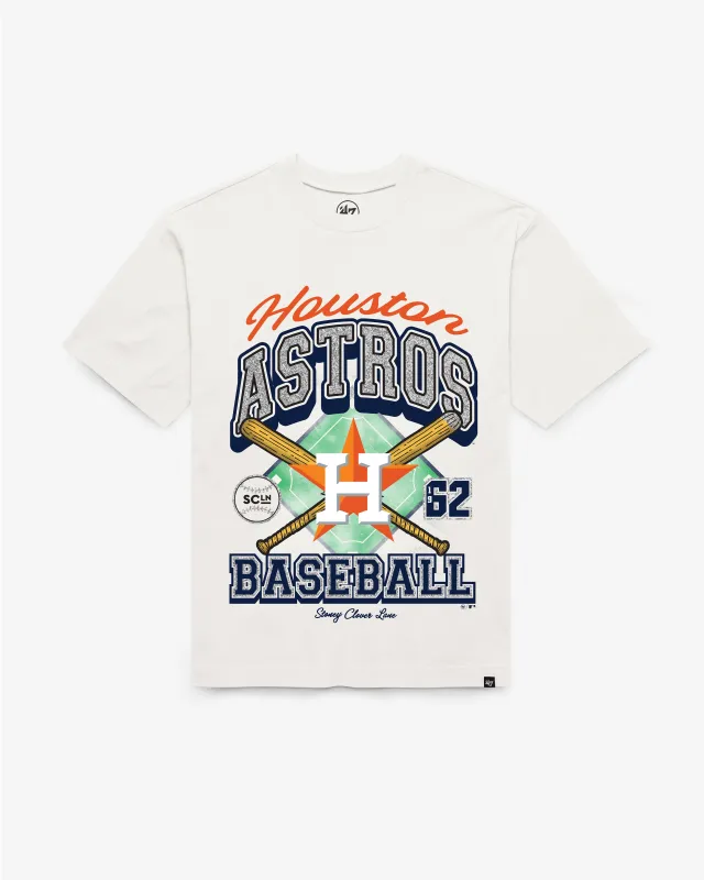 HOUSTON ASTROS STONEY CLOVER LANE X '47 FOUNDATION TEE WOMENS made by 47