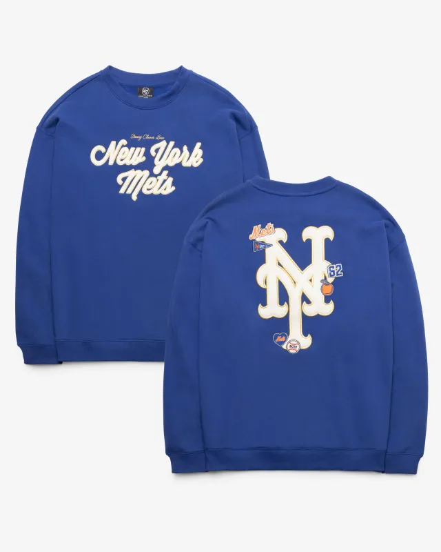 NEW YORK METS STONEY CLOVER LANE X '47 OVERSIZED CREW WOMEN made by 47