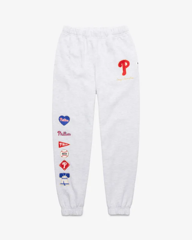 PHILADELPHIA PHILLIES STONEY CLOVER LANE X '47 VENICE JOGGER WOMENS made by 47