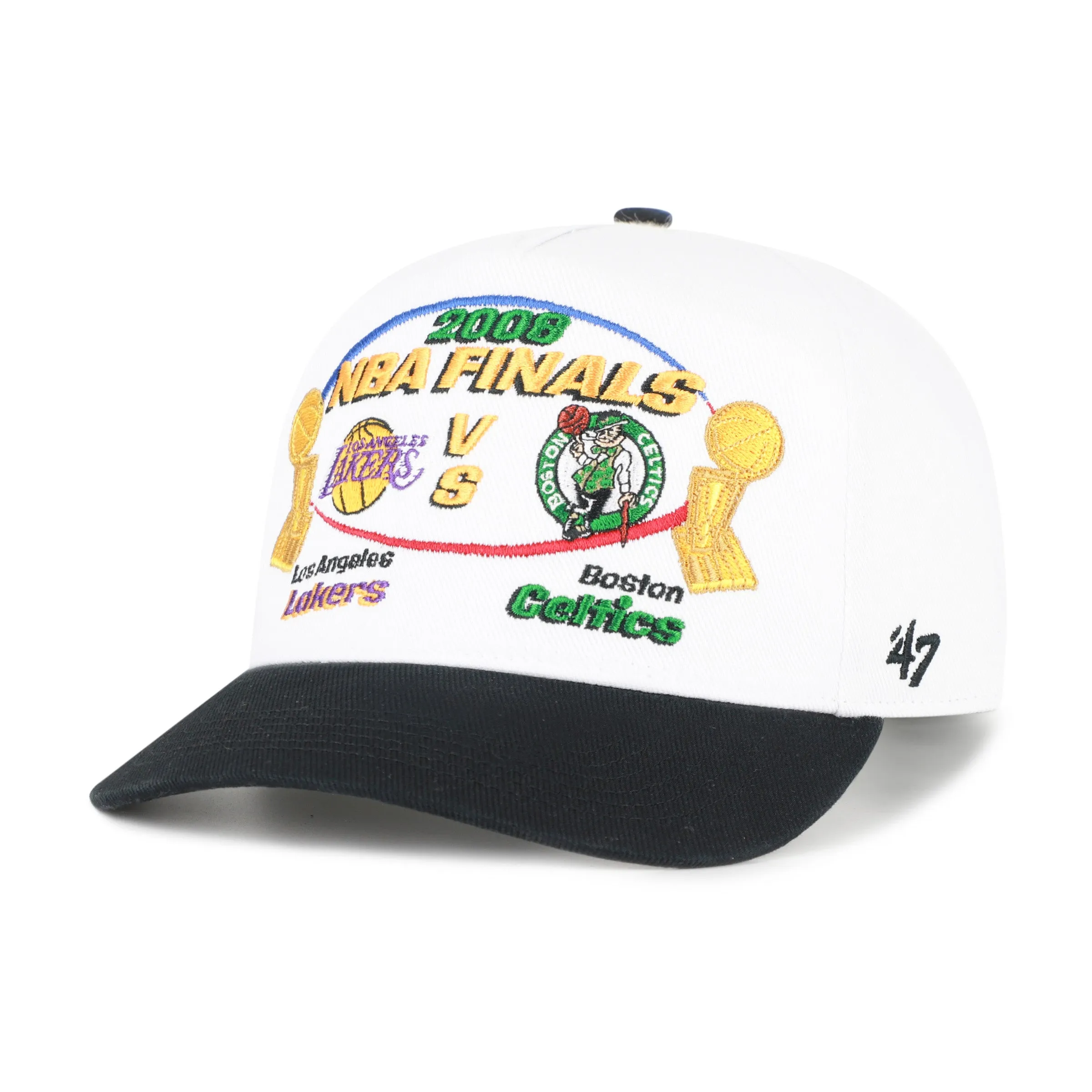LOS ANGELES LAKERS VS. BOSTON CELTICS 2008 NBA FINALS DUELING '47 HITCH sold by 47