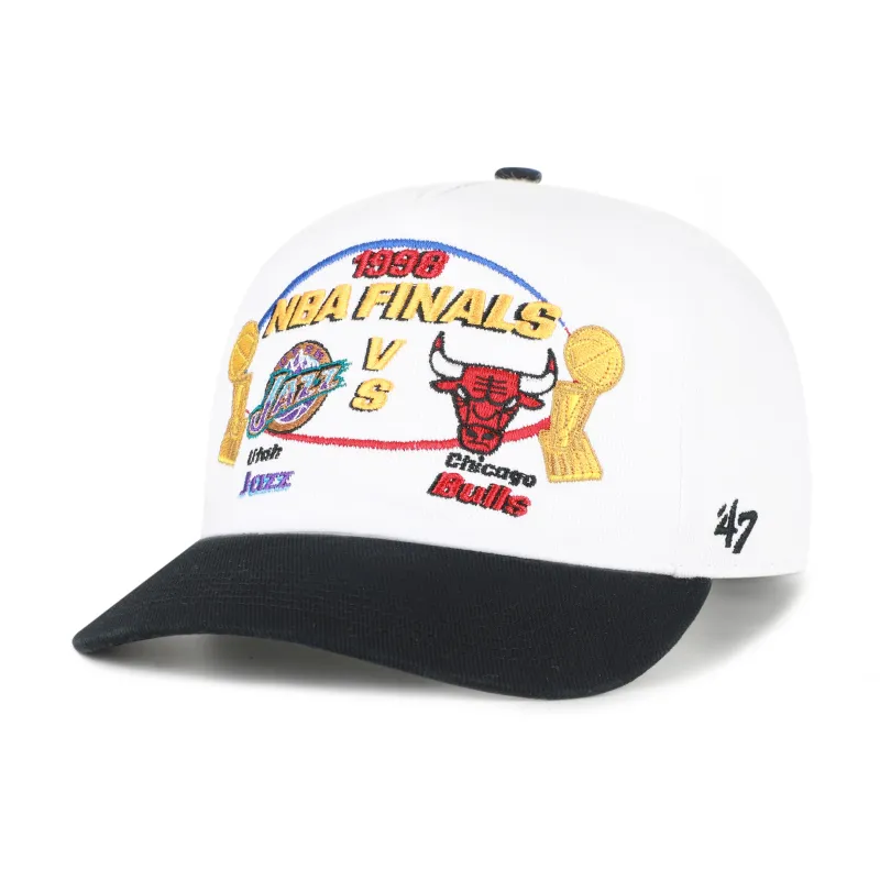 UTAH JAZZ VS. CHICAGO BULLS NBA FINALS DUELING '47 HITCH made by 47
