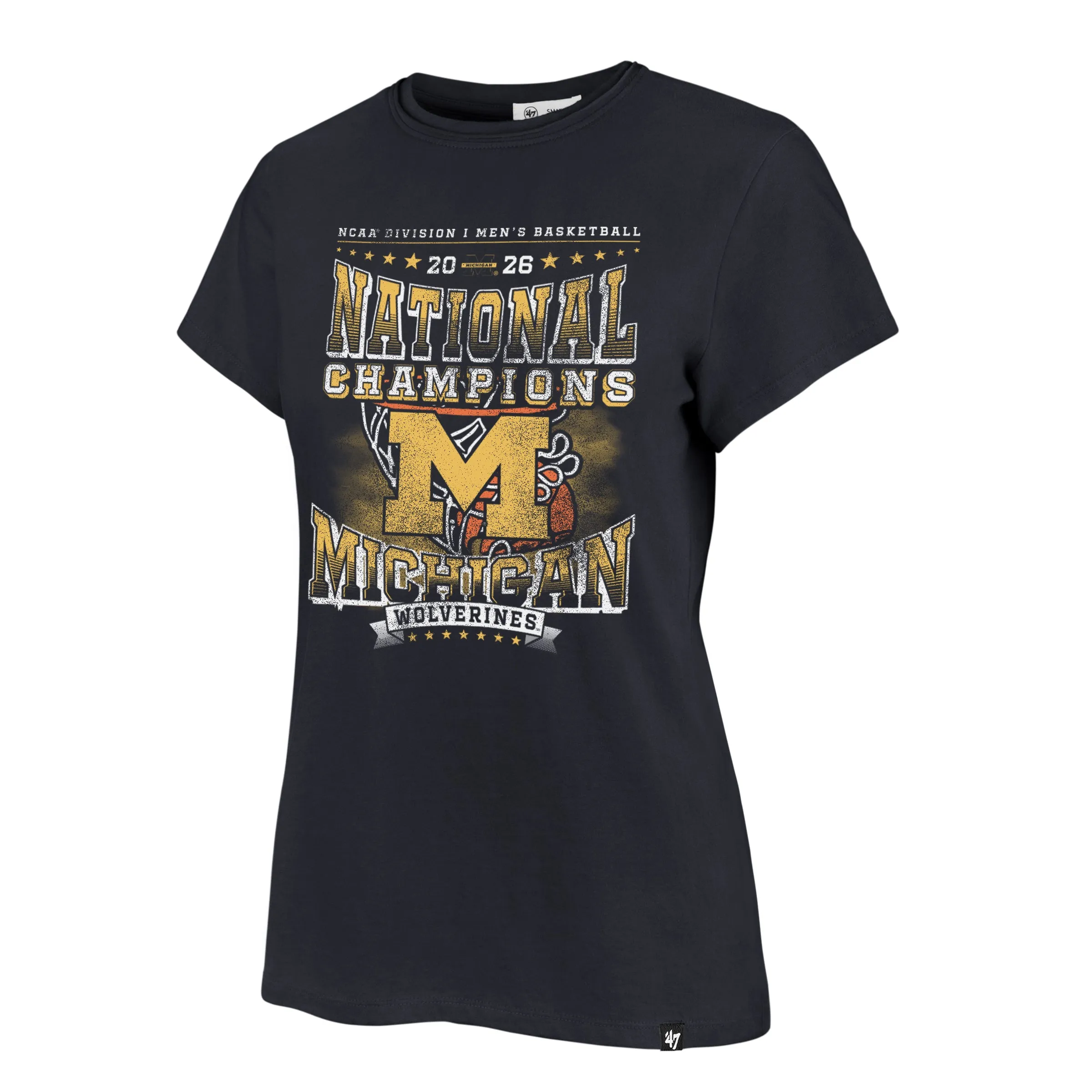 MICHIGAN WOLVERINES NCAA NATIONAL CHAMPIONS '47 FRANKIE TEE WOMENS sold by 47