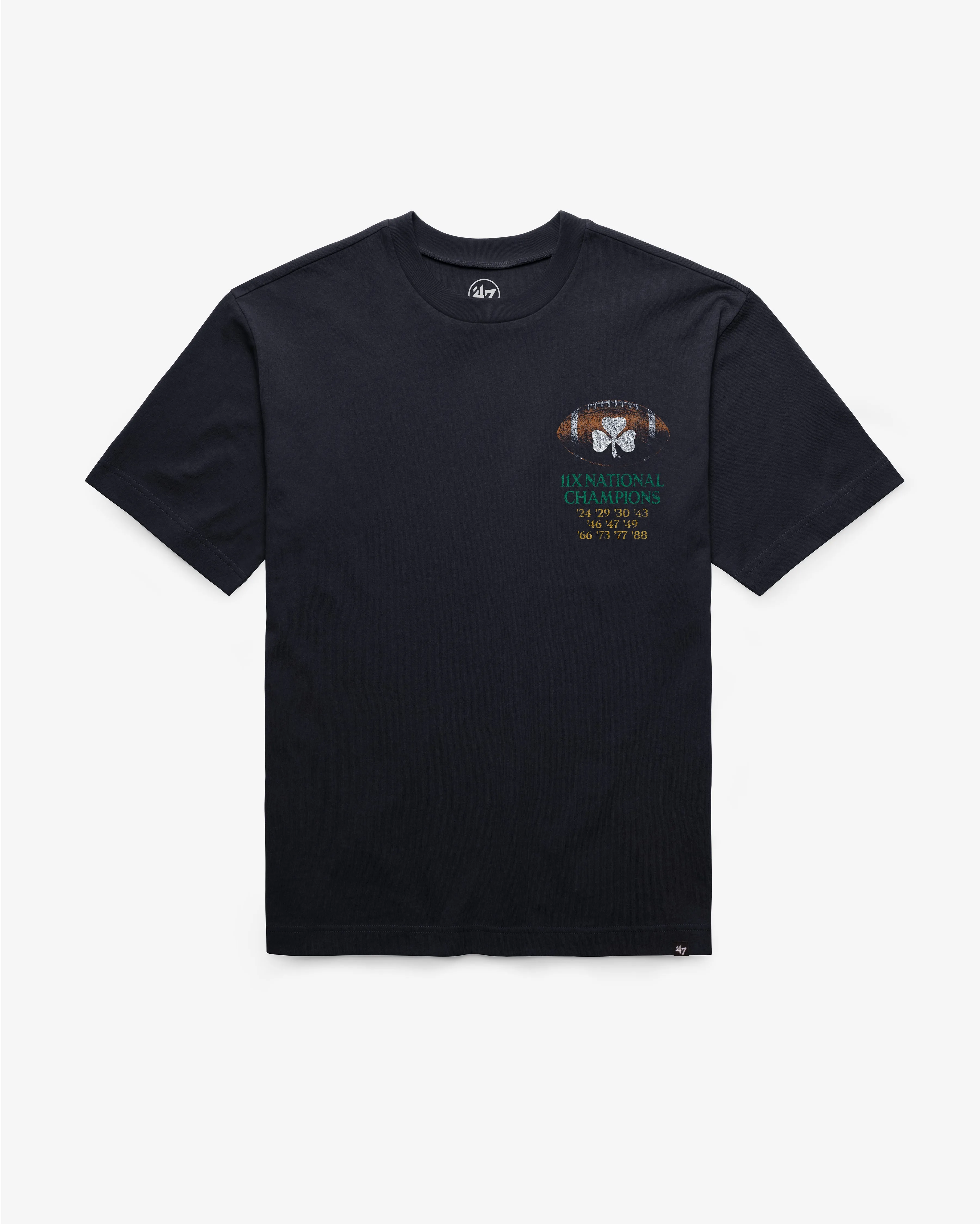 NOTRE DAME FIGHTING IRISH VINTAGE BACKER '47 FOUNDATION TEE sold by 47 product image thumbnail 2