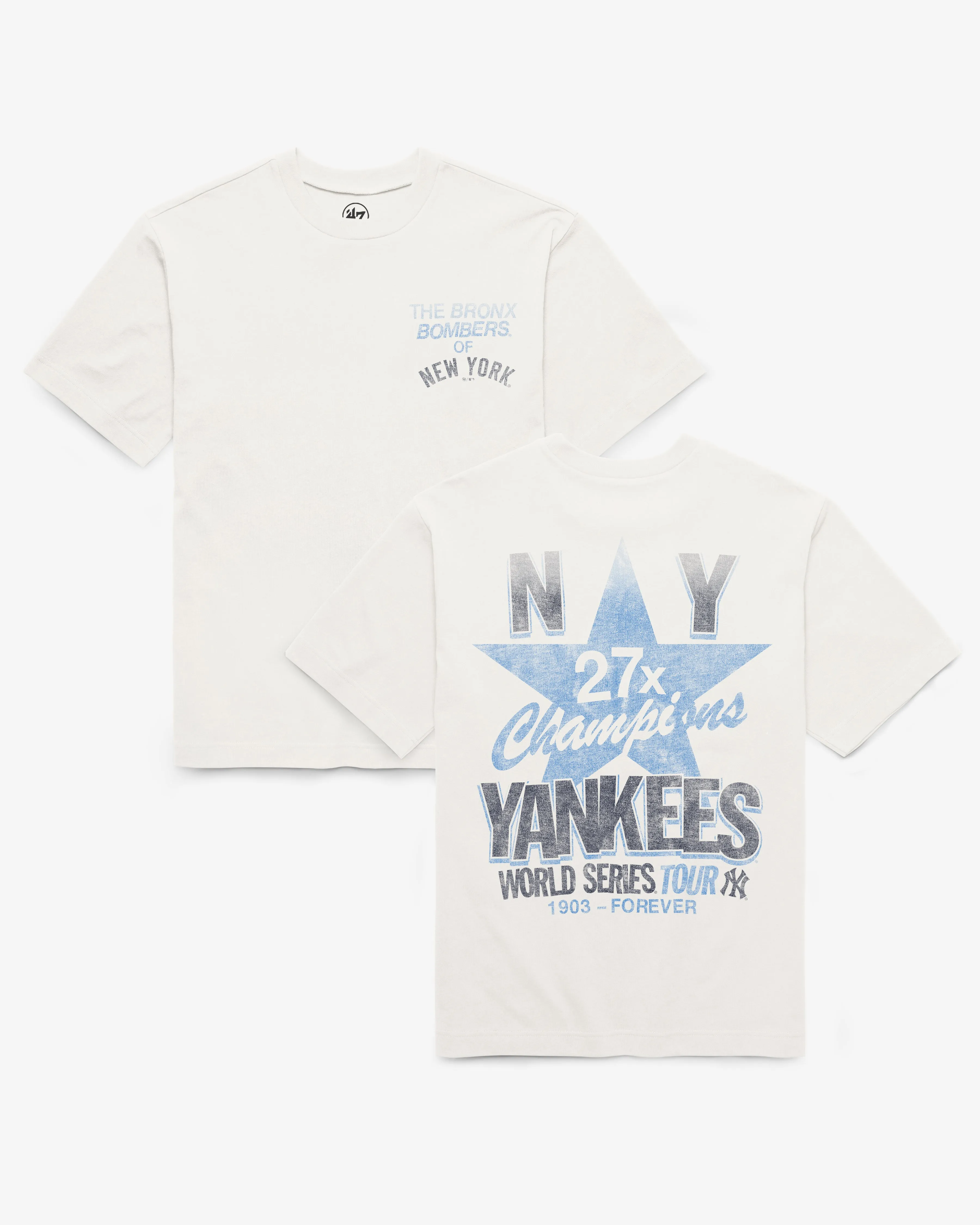 NEW YORK YANKEES COOPERSTOWN BACKER '47 FOUNDATION TEE sold by 47