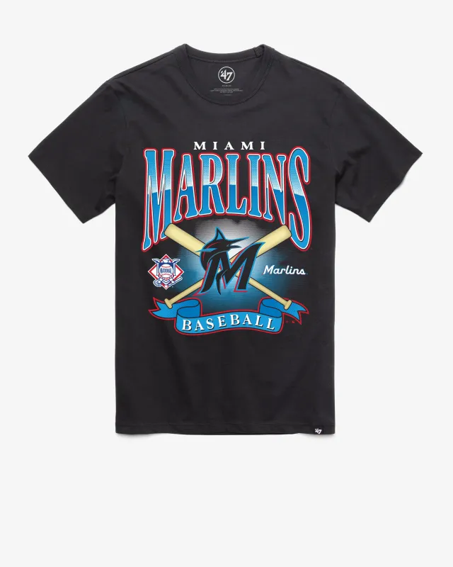MIAMI MARLINS CHROMETOWN '47 FRANKLIN TEE made by 47