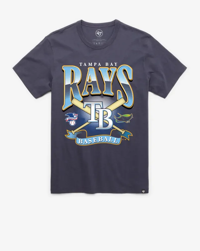 TAMPA BAY RAYS CHROMETOWN '47 FRANKLIN TEE MEN made by 47