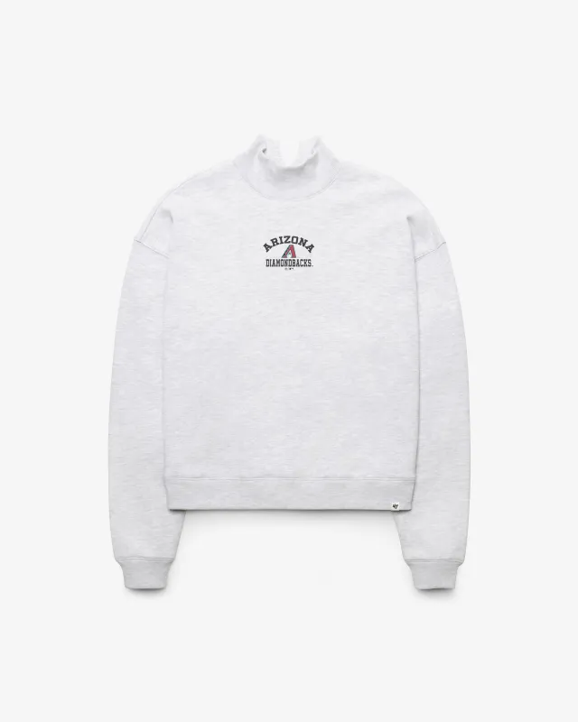 ARIZONA DIAMONDBACKS SPIRITED '47 MOCK NECK PULLOVER WOMENS made by 47