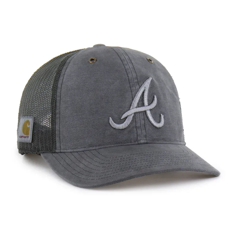 ATLANTA BRAVES CARHARTT DYED '47 TRUCKER RF RELAXED FIT made by 47