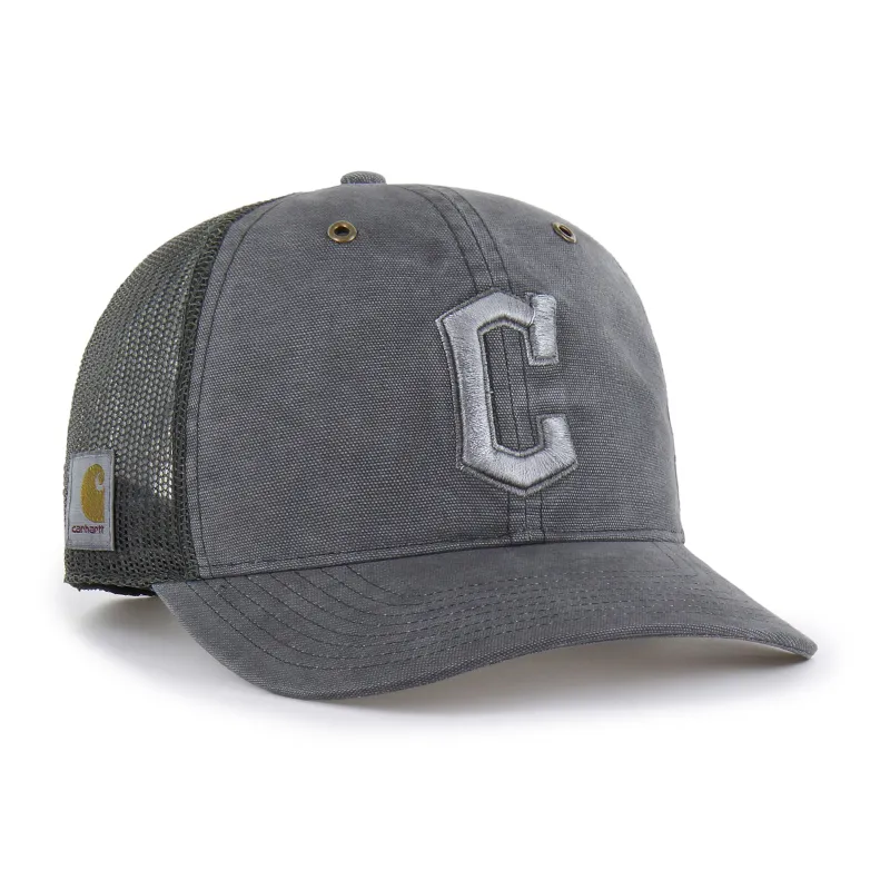 CLEVELAND GUARDIANS CARHARTT DYED '47 TRUCKER RF RELAXED FIT made by 47