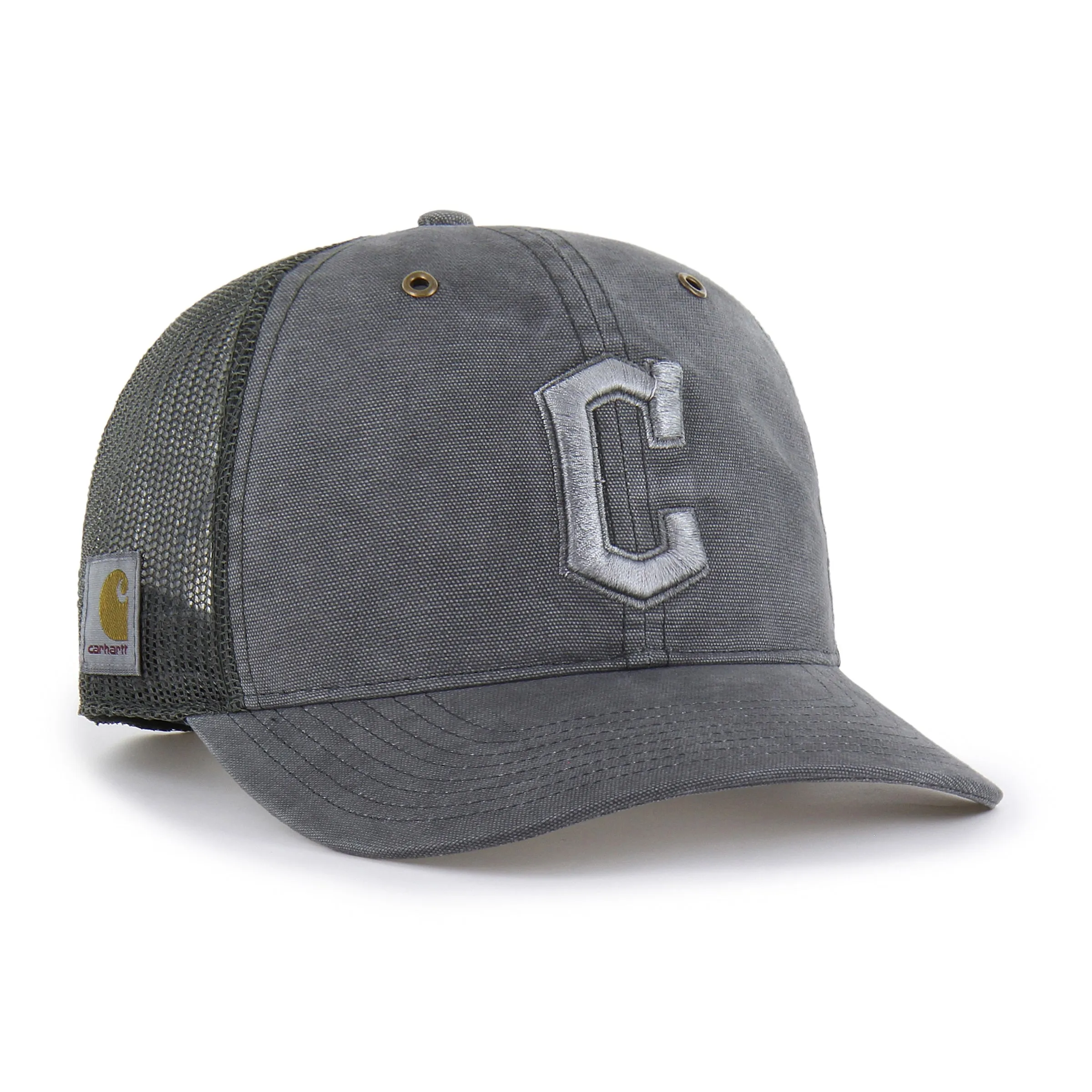 CLEVELAND GUARDIANS CARHARTT DYED '47 TRUCKER RF RELAXED FIT sold by 47