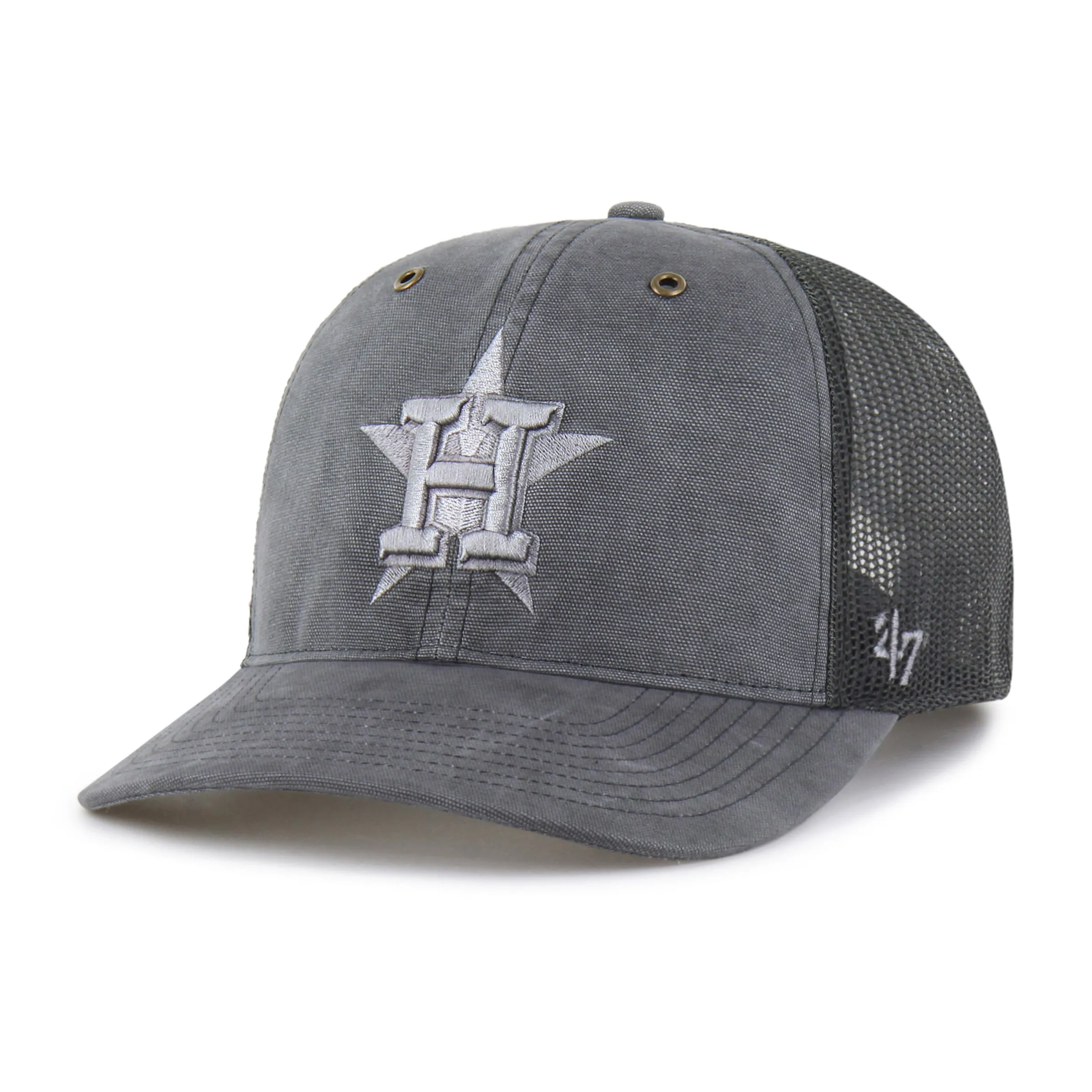 HOUSTON ASTROS CARHARTT DYED '47 TRUCKER RF RELAXED FIT sold by 47 product image thumbnail 4