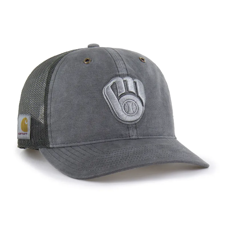 MILWAUKEE BREWERS CARHARTT DYED '47 TRUCKER RF RELAXED FIT made by 47