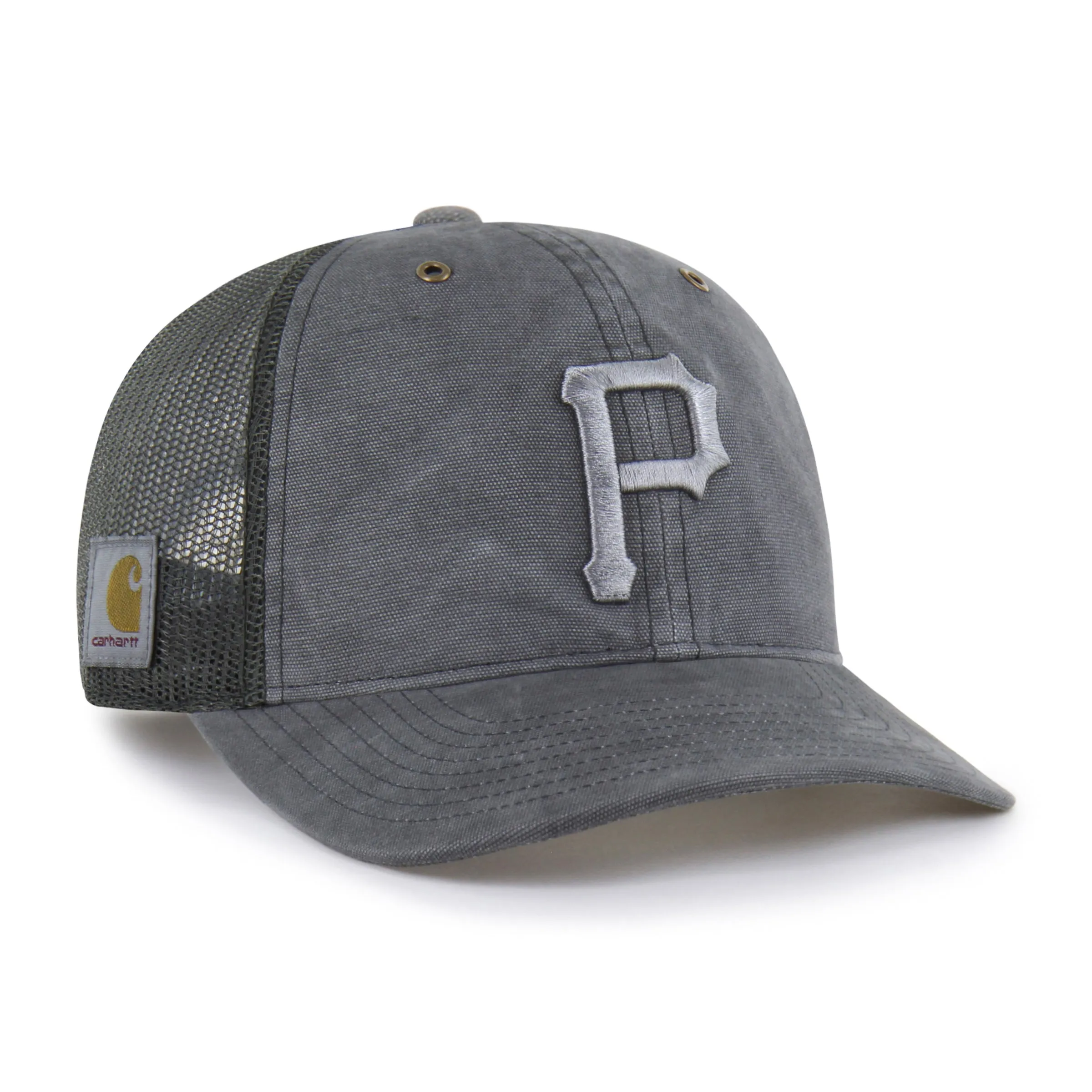 PITTSBURGH PIRATES CARHARTT DYED '47 TRUCKER RF RELAXED FIT sold by 47