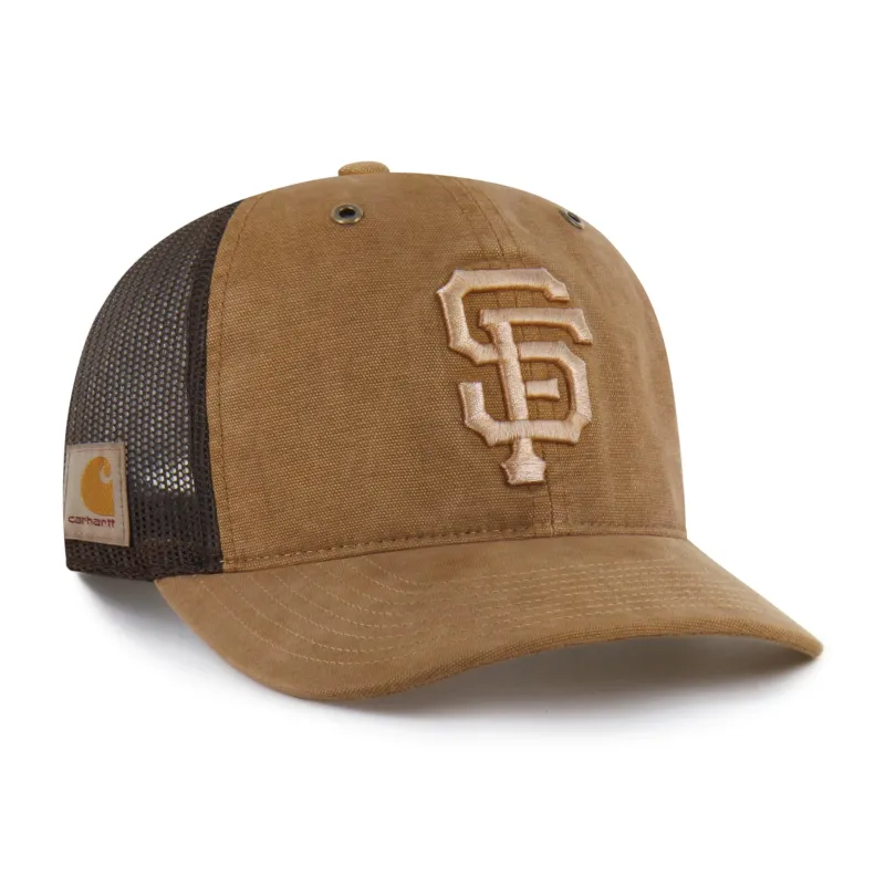 SAN FRANCISCO GIANTS CARHARTT DYED '47 TRUCKER RF RELAXED FIT made by 47