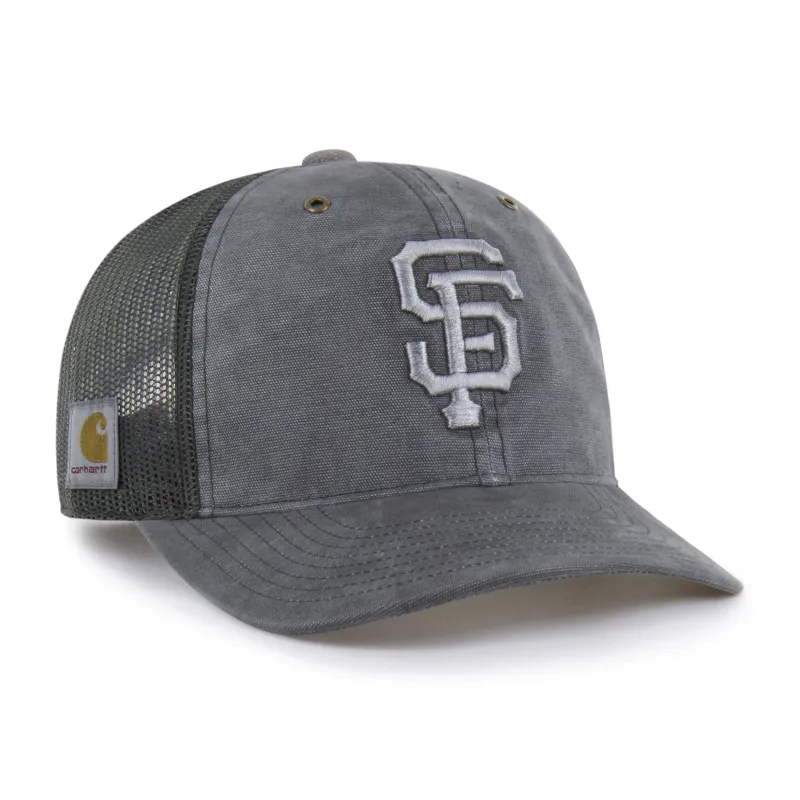 SAN FRANCISCO GIANTS CARHARTT DYED '47 TRUCKER RF RELAXED FIT made by 47