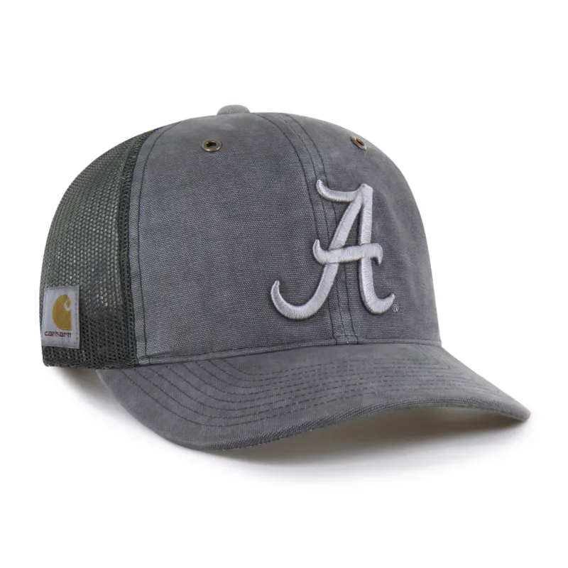 ALABAMA CRIMSON TIDE CARHARTT DYED '47 TRUCKER RF RELAXED FIT made by 47