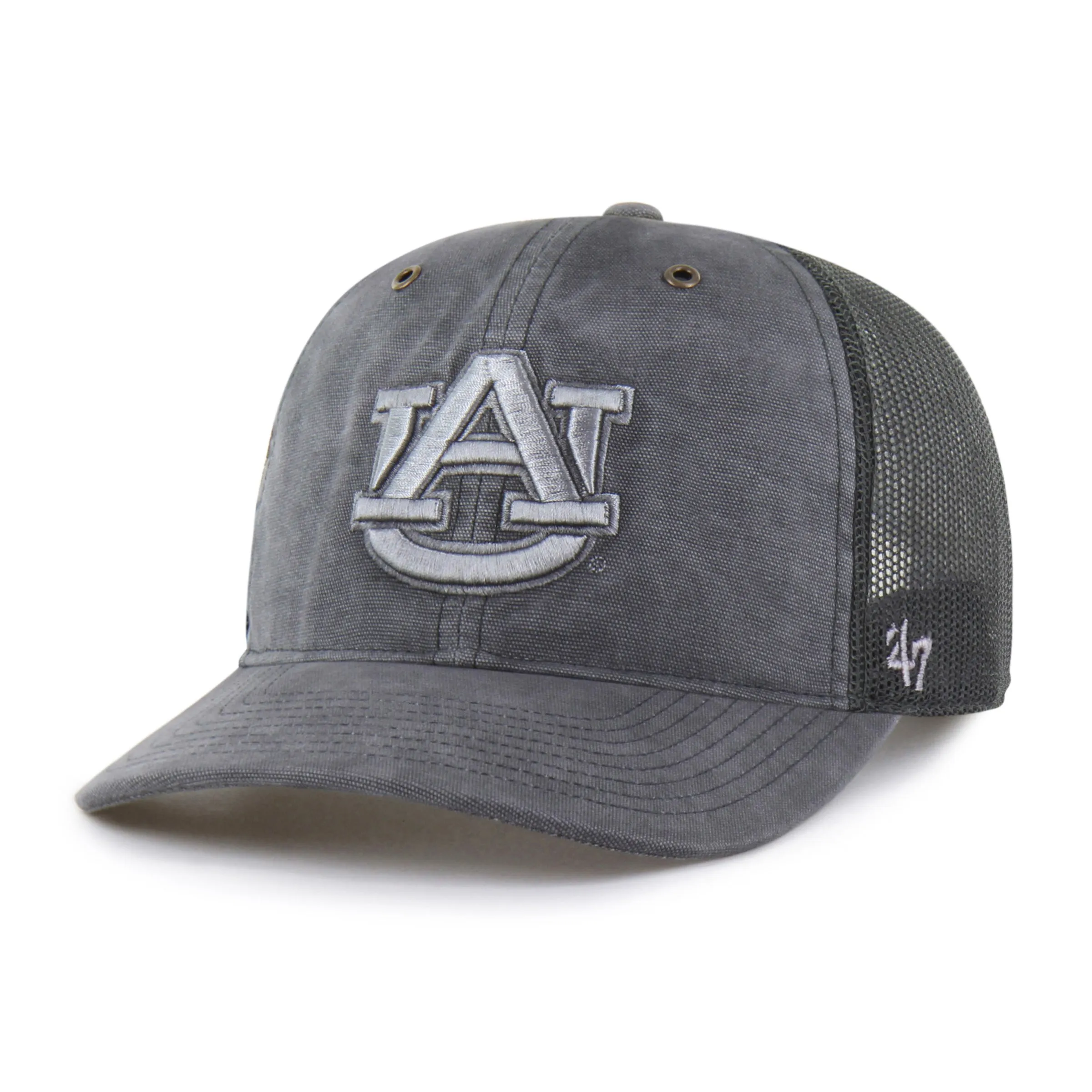 AUBURN TIGERS CARHARTT DYED '47 TRUCKER RF RELAXED FIT sold by 47 product image thumbnail 4