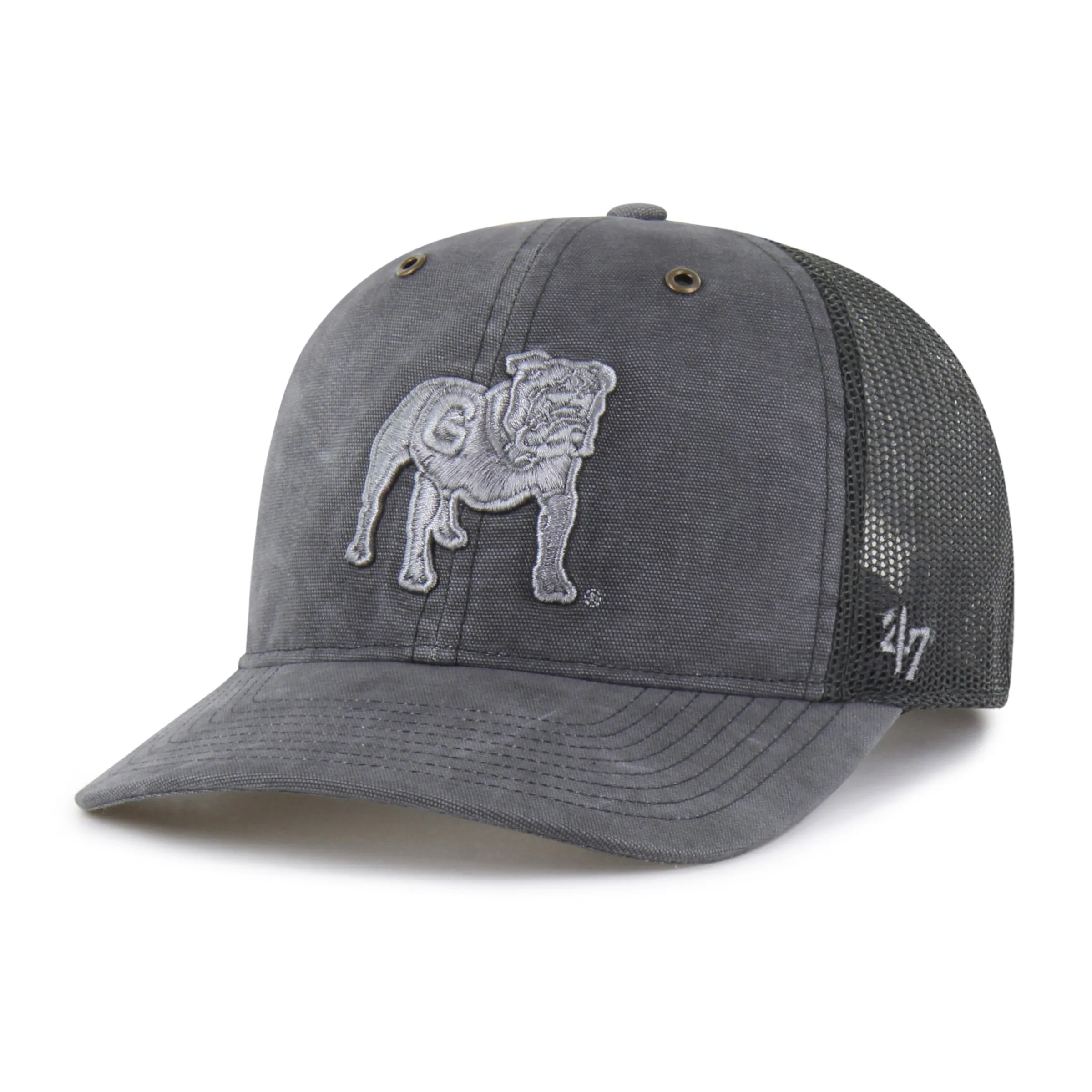 GEORGIA BULLDOGS CARHARTT DYED '47 TRUCKER RF RELAXED FIT sold by 47 product image thumbnail 4
