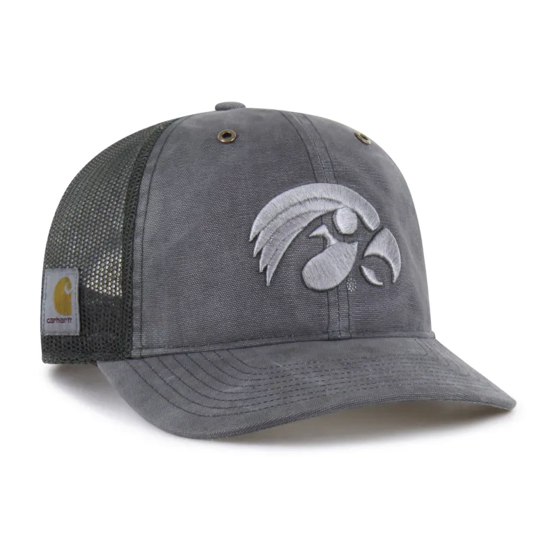 IOWA HAWKEYES CARHARTT DYED '47 TRUCKER RF RELAXED FIT made by 47