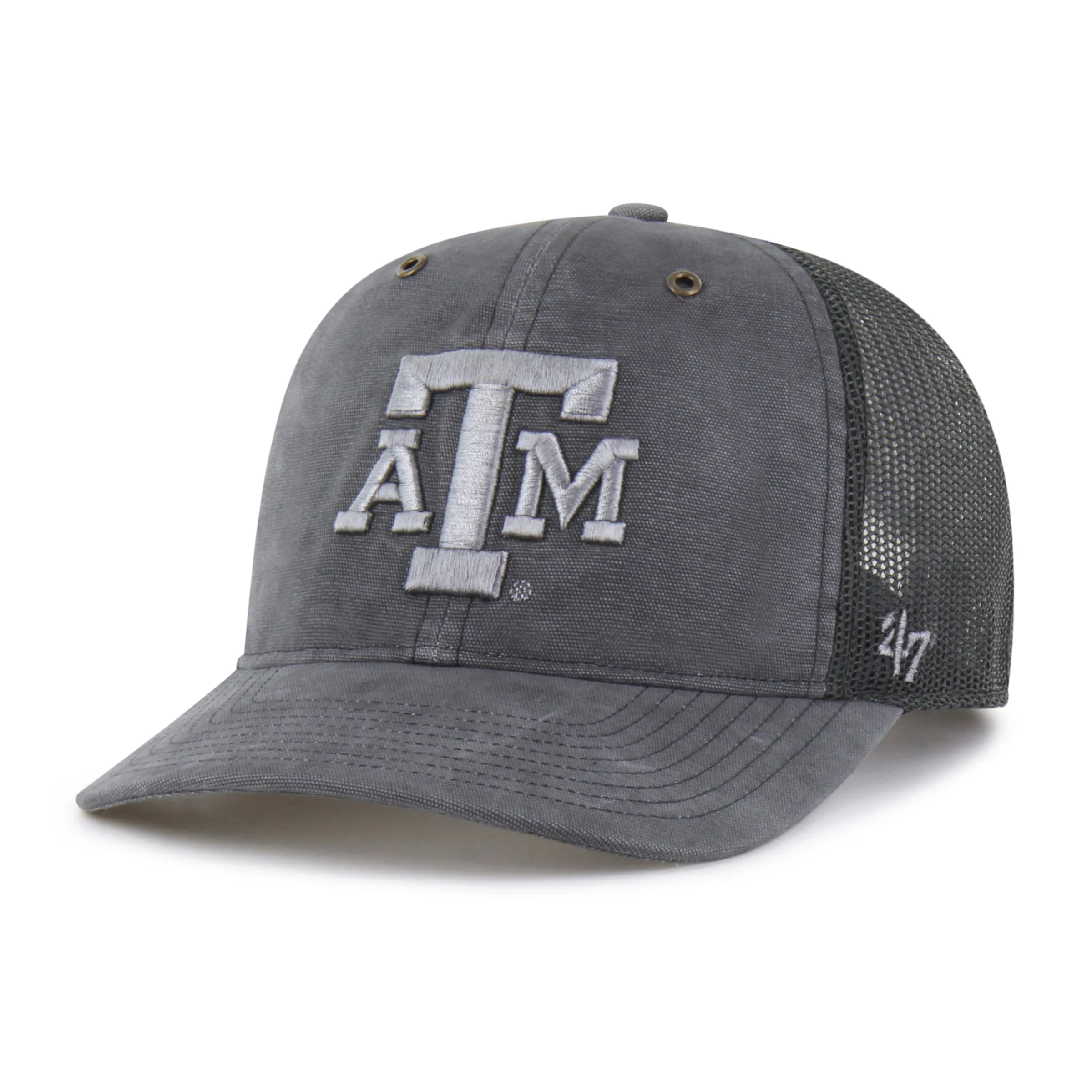 TEXAS A&M AGGIES CARHARTT DYED '47 TRUCKER RF RELAXED FIT sold by 47 product image thumbnail 4