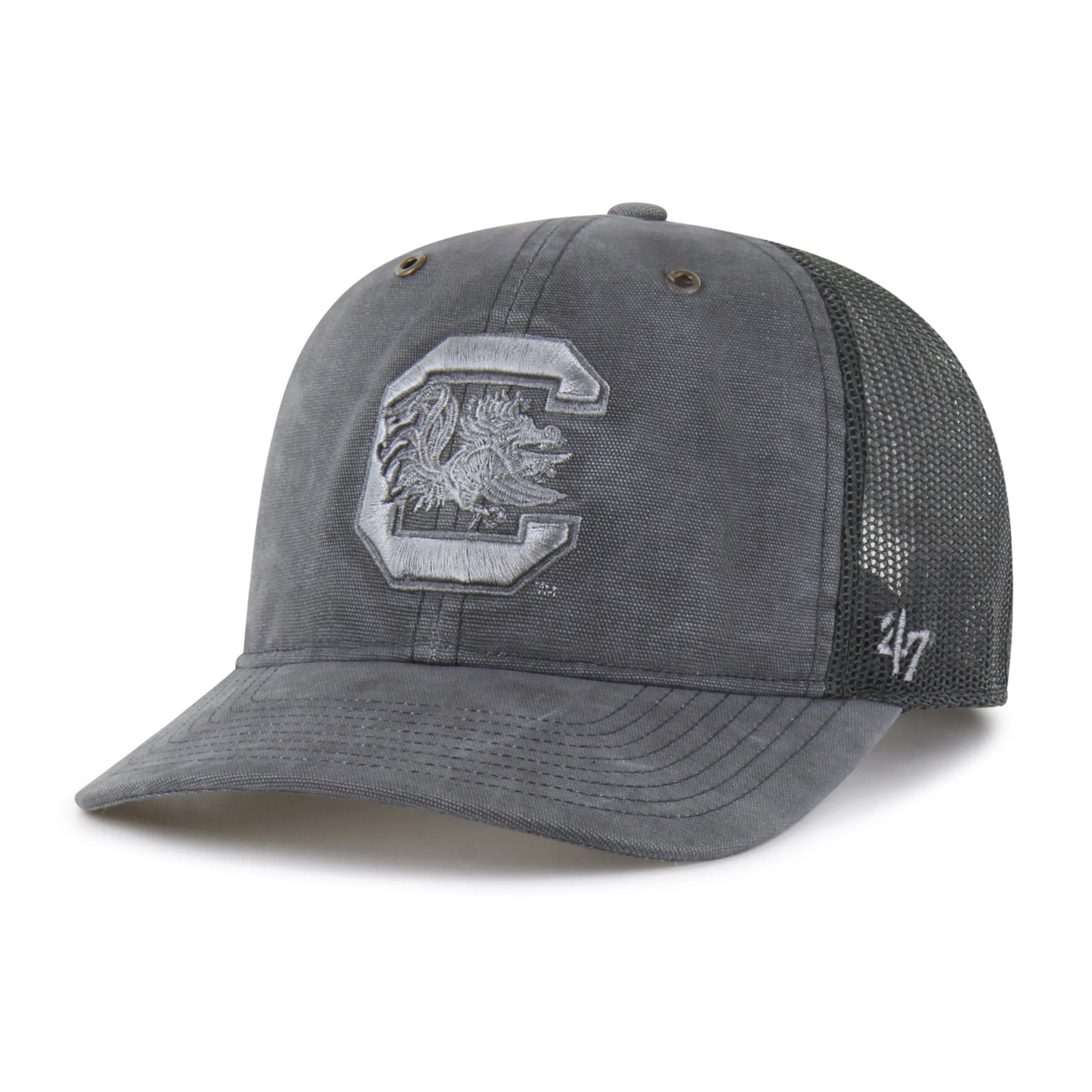 SOUTH CAROLINA GAMECOCKS CARHARTT GARMENT DYED '47 TRUCKER RF RELAXED FIT sold by 47 product image thumbnail 4