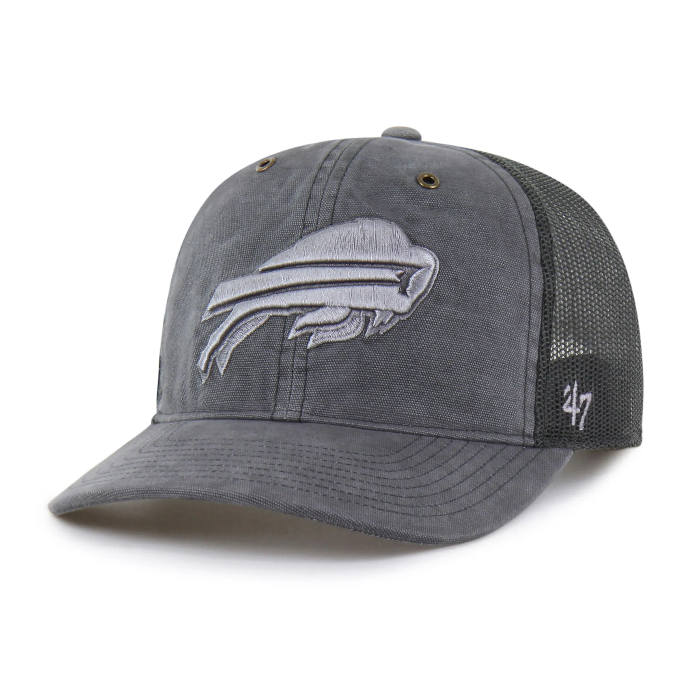 BUFFALO BILLS CARHARTT DYED '47 TRUCKER RF RELAXED FIT sold by 47 product image thumbnail 4