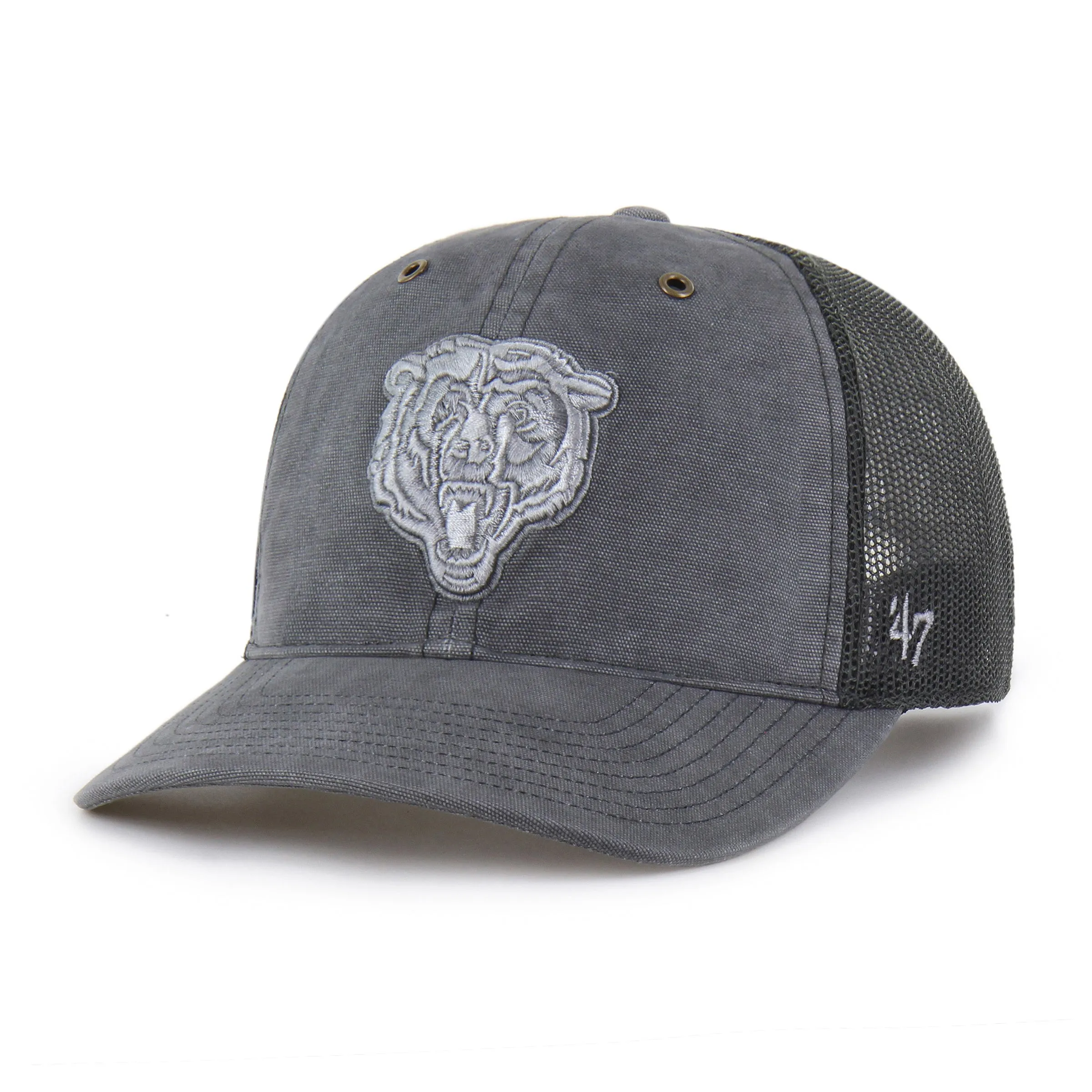 CHICAGO BEARS CARHARTT DYED '47 TRUCKER RF RELAXED FIT sold by 47 product image thumbnail 4