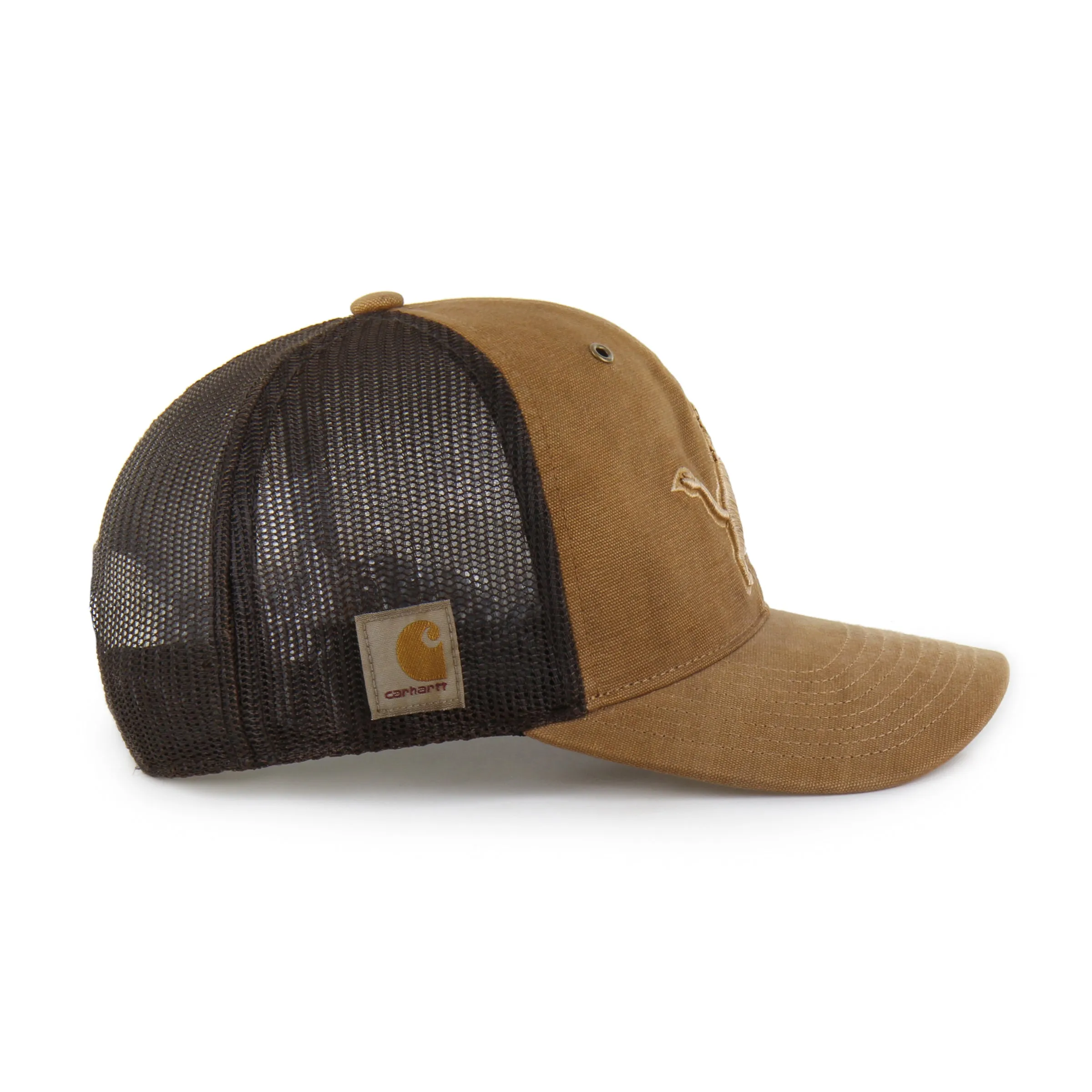 DETROIT LIONS CARHARTT DYED '47 TRUCKER RF RELAXED FIT sold by 47 product image thumbnail 2