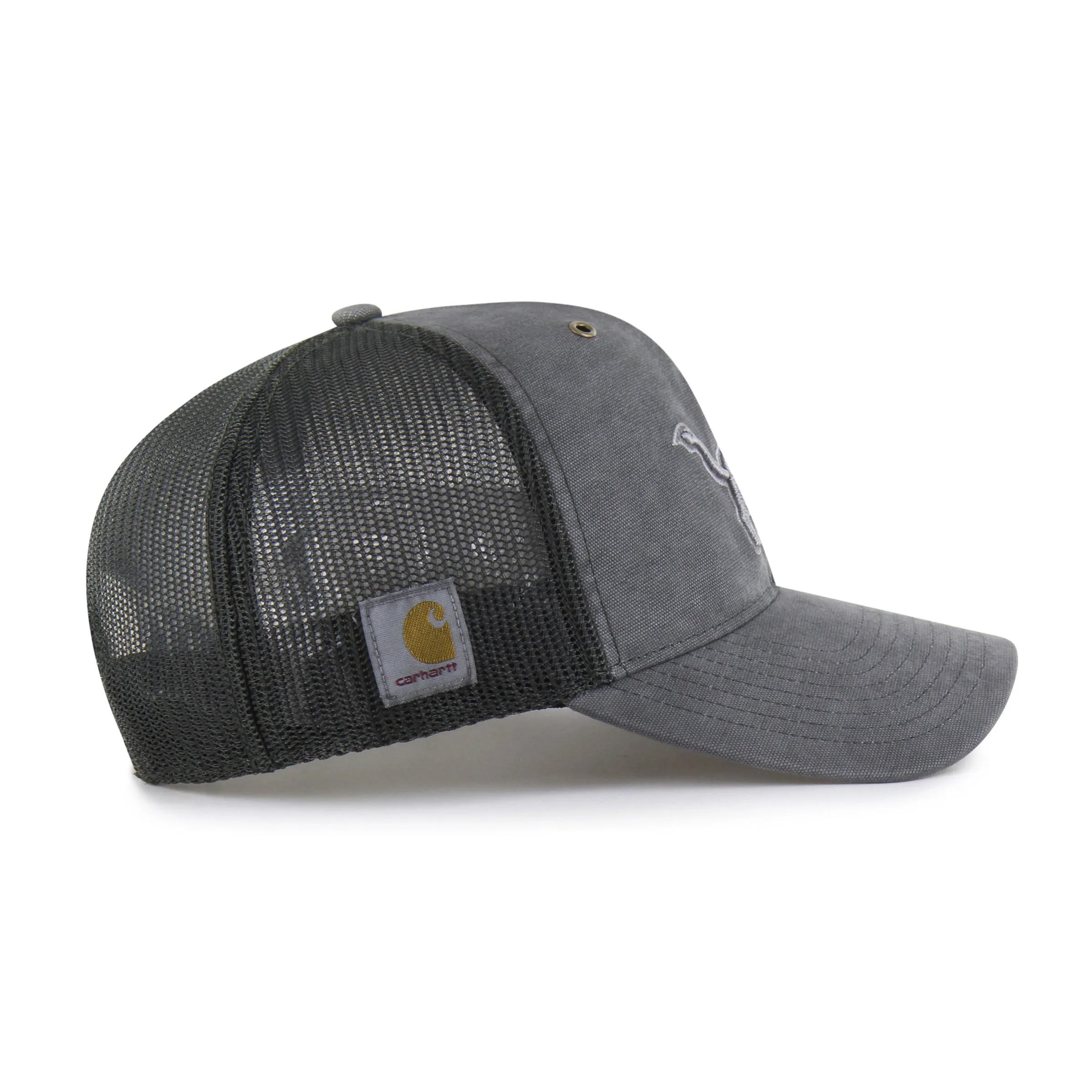 DETROIT LIONS CARHARTT DYED '47 TRUCKER RF RELAXED FIT sold by 47 product image thumbnail 2