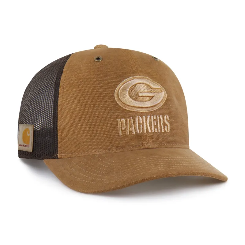 GREEN BAY PACKERS CARHARTT DYED '47 TRUCKER RF RELAXED FIT made by 47