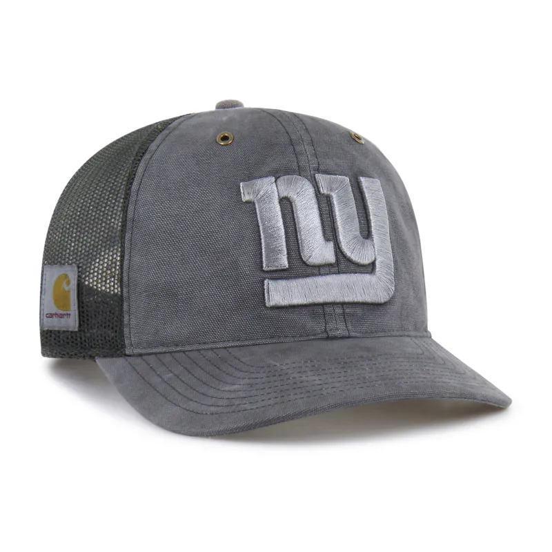 NEW YORK GIANTS CARHARTT DYED '47 TRUCKER RF RELAXED FIT made by 47