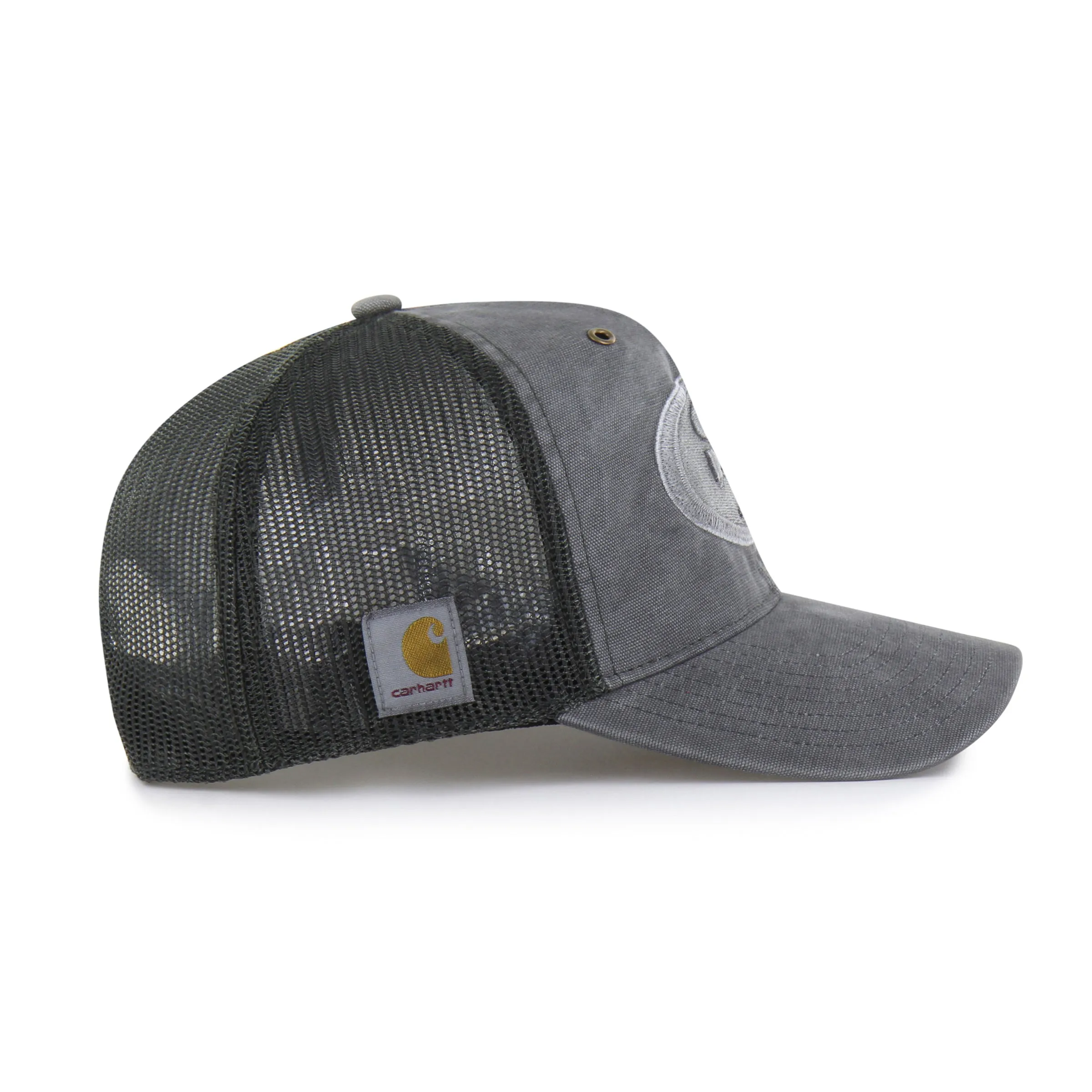 SAN FRANCISCO 49ERS CARHARTT DYED '47 TRUCKER RF RELAXED FIT sold by 47 product image thumbnail 2