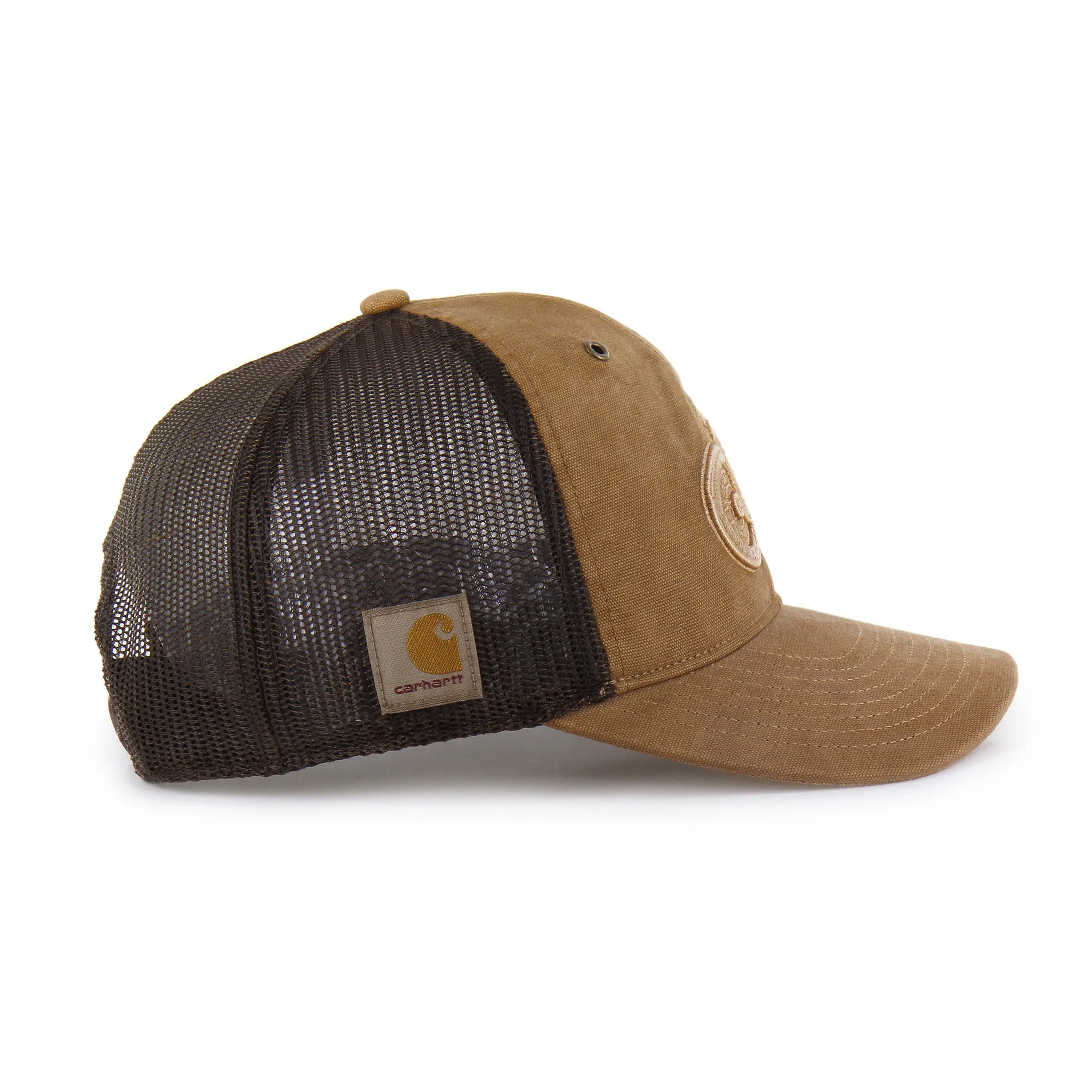 DETROIT RED WINGS CARHARTT DYED '47 TRUCKER RF RELAXED FIT sold by 47 product image thumbnail 2
