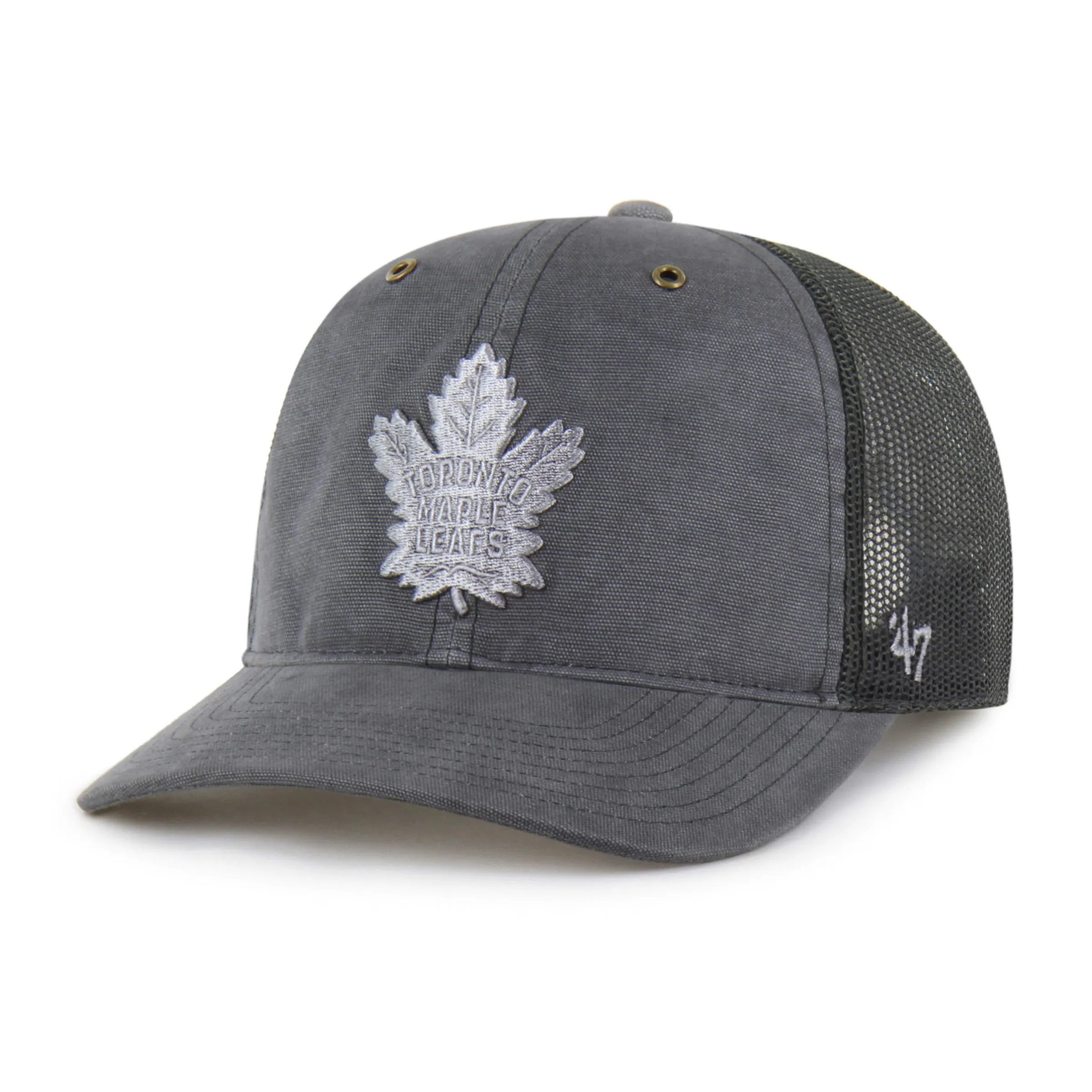 TORONTO MAPLE LEAFS CARHARTT DYED '47 TRUCKER RF RELAXED FIT sold by 47 product image thumbnail 4