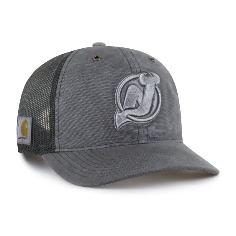 NEW JERSEY DEVILS CARHARTT DYED '47 TRUCKER RF RELAXED FIT made by 47